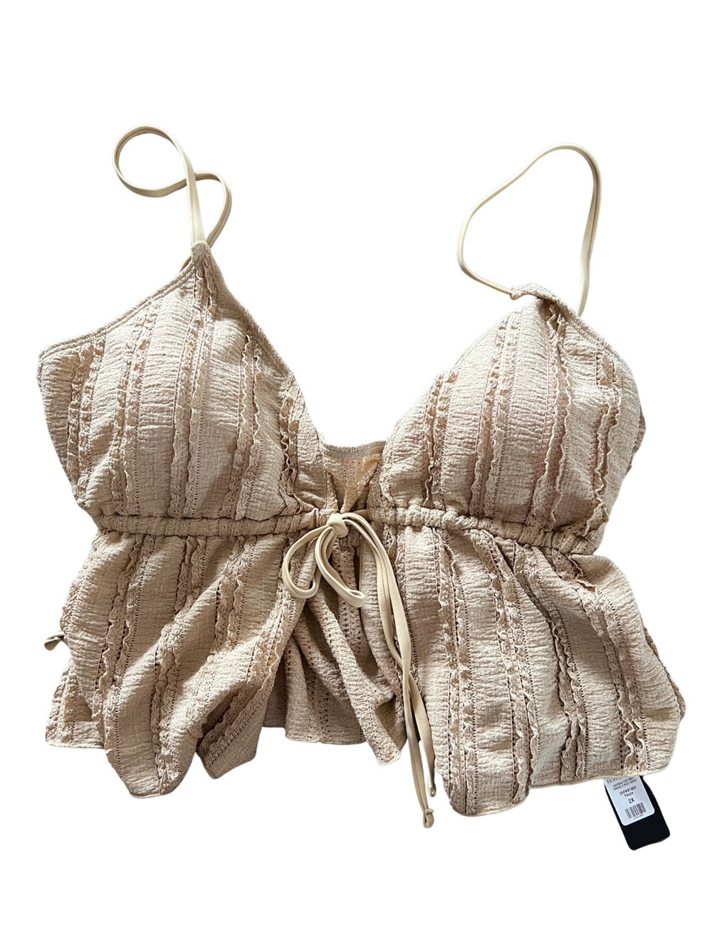 Fashion Nova 2 piece Tankini 2x NWT